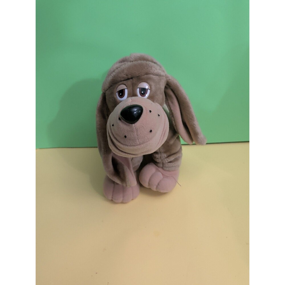 TONKA POOCH PATROL! Spike Plush Dog 10" Lips Make Him Snarl/Smile 1990